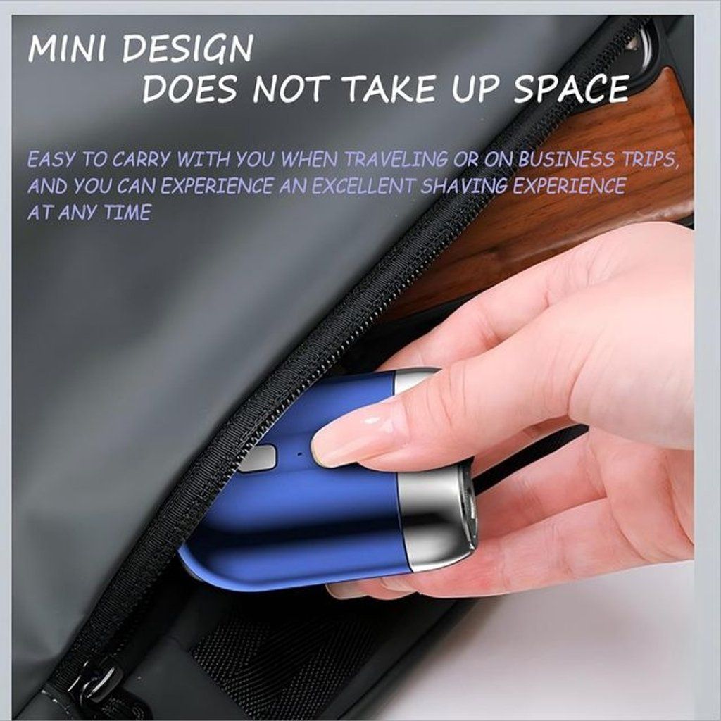 🎁 2025 New Upgrade Pocket Shaver USB Mini Shavers for Men